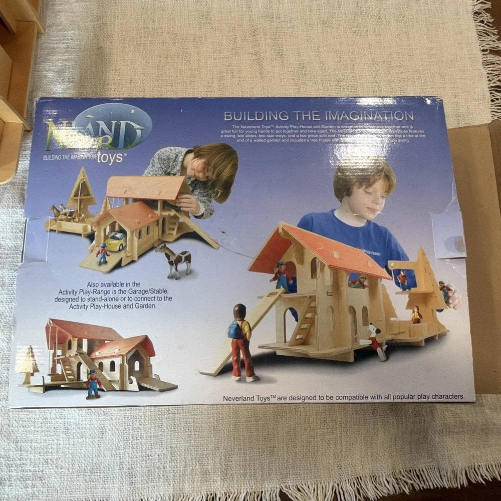 Rare Neverland Toys Building The Imagination Toys Activity Playhouse And Garden
